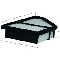 MAHLE ORIGINAL Luftfilter LX 2647