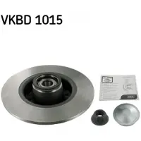 Skf Bremsscheibe VKBD 1015 hinten, voll, 1 Stück