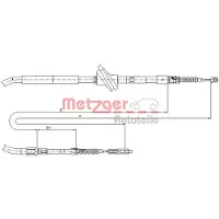 METZGER Handbremsseil Seilzug Feststellbremse für AUDI A6 Avant (4A5, C4) Hinten Links Hinten Rechts Links 10.7583