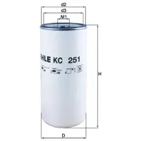 MAHLE ORIGINAL Kraftstofffilter KC 251