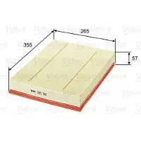 Valeo Luftfilter 585198 für Mercedes-Benz VW Sprinter 3, Vito Mixto