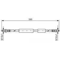 Bosch Bremsschlauch 1 987 476 603