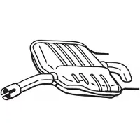 Bosal Endschalldämpfer 185-569