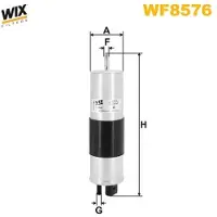 WIX FILTERS Kraftstofffilter WF8576