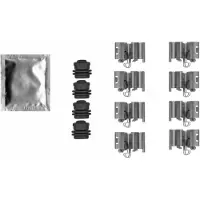 Textar 82549600 Zubehörsatz Scheibenbremsbelag für VW Golf VIII Schrägheck (CD1) TIGUAN (AD1) GOLF VIII Variant (CG5) für AUDI A3 Sportback (8YA)