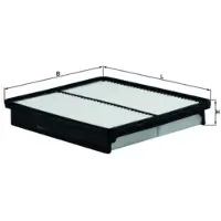Knecht Luftfilter MAHLE LX 2957