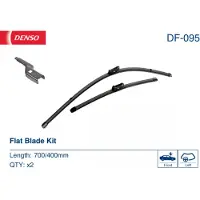 Denso Scheibenwischer Set Wischerblätter Rahmenlos