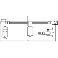 METZGER Bremsschlauch 4112542