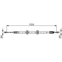 Bosch Seilzug, Feststellbremse 1 987 482 888