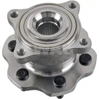 SWAG Radlagersatz Hinten Links für NISSAN Pathfinder III (R51) Kegelrollenlager 89mm 33 10 5328