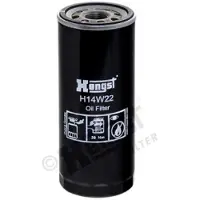 HENGST FILTER Ölfilter [Hersteller-Nr. H14W22] für Audi