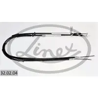 Linex Handbremsseil 32.02.04 Hinten für OPEL Corsa D Schrägheck (S07) 1477/1260/1462/1246mm