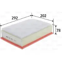 Valeo Luftfilter 585419 für Renault Opel Ford Scénic III Movano B Master