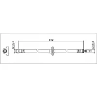 METZGER Bremsschlauch GREENPARTS 4112083