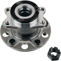SWAG Radlagersatz Hinten passend für PEUGEOT 4007 (VU, VV) Schrägkugellager 74mm 33 10 2864