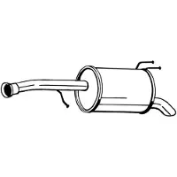 Bosal Hinterer Schalldämpfer 165-073