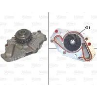 Valeo Kühlmittelpumpe Wasserpumpe für CHRYSLER 300 C Touring (LX, LE) 506803