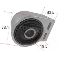 CORTECO Lagerung, Lenker [Hersteller-Nr. 49403100] für Vauxhall, Opel
