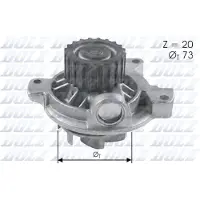 DOLZ Wasserpumpe A280