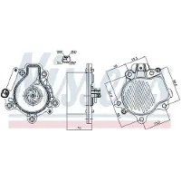 Nissens Wasserpumpe 832147