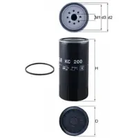 MAHLE ORIGINAL Kraftstofffilter KC200