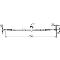 Bosch Seilzug, Feststellbremse 1 987 482 268