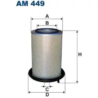 FILTRON Luftfilter AM449