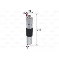Valeo Kraftstofffilter 587034