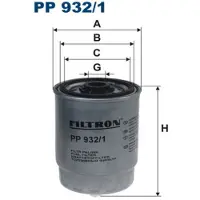 FILTRON Kraftstofffilter PP 932/1