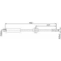 METZGER Bremsschlauch 4110108