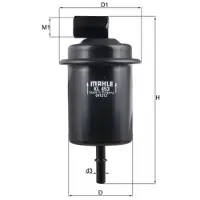 MAHLE ORIGINAL Kraftstofffilter KL 453