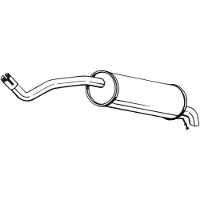 Bosal Endschalldämpfer 220-043