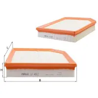 Knecht Luftfilter MAHLE LX 4912