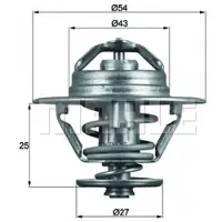 MAHLE ORIGINAL Thermostat, Kühlmittel TX 93 74D