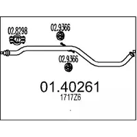 MTS Abgasrohr 01.40261