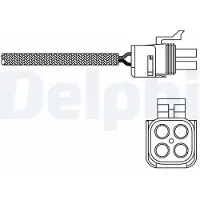 Delphi Lambdasonde ES20290-12B1