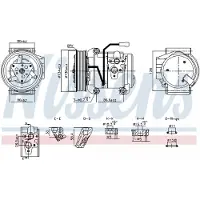 Nissens Klimakompressor 890957