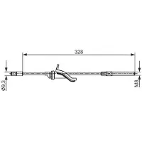 Bosch Seilzug, Feststellbremse 1 987 482 545