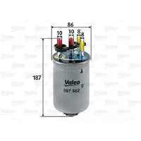 Valeo Kraftstofffilter [Hersteller-Nr. 587562] für Jaguar, Land Rover