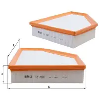 MAHLE ORIGINAL Sportluftfilter MAHLE LX 3985