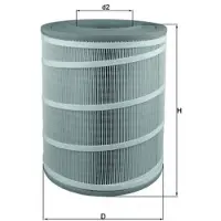 MAHLE ORIGINAL Luftfilter LX 3480