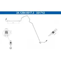 Ate Bremsschlauch 24.1294-0017.3