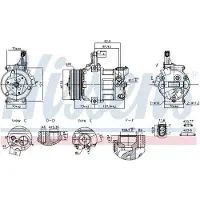 Nissens Klimakompressor 891034