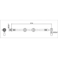 METZGER Bremsschlauch 4111760