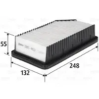 Valeo Luftfilter 585463