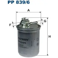 FILTRON Kraftstofffilter PP839/6