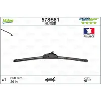 Valeo Hydroconnect Upgrade Scheibenwischerblatt hu65b 650 mm 1 Stück