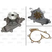 Valeo Kühlmittelpumpe Wasserpumpe für NISSAN X-TRAIL (T30) 506702