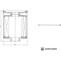 Blue Print Kraftstofffilter ADBP230084