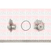 FAI AutoParts Wasserpumpe WP6404
